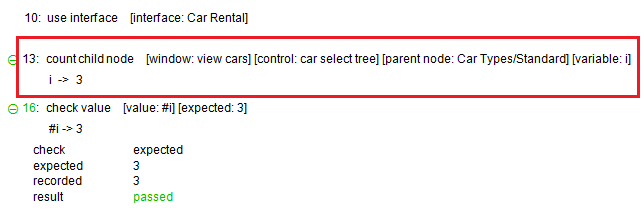 count child node